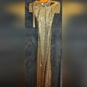 Gold Sequins dress